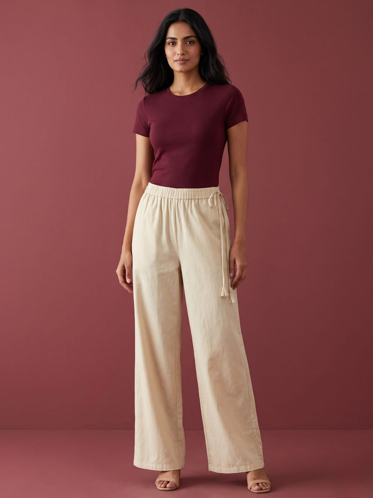 Elara Wide-Leg Trousers