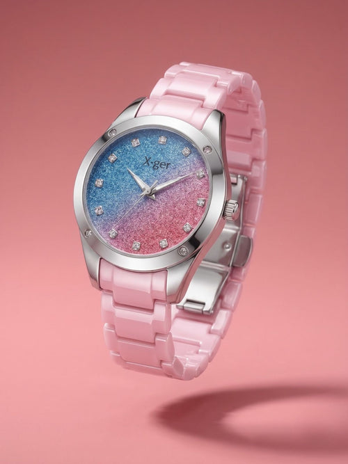 Elara Rose Prism Watch
