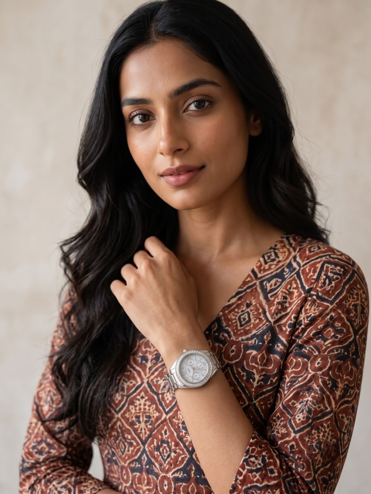 Seraphine Celeste Chronograph Watch