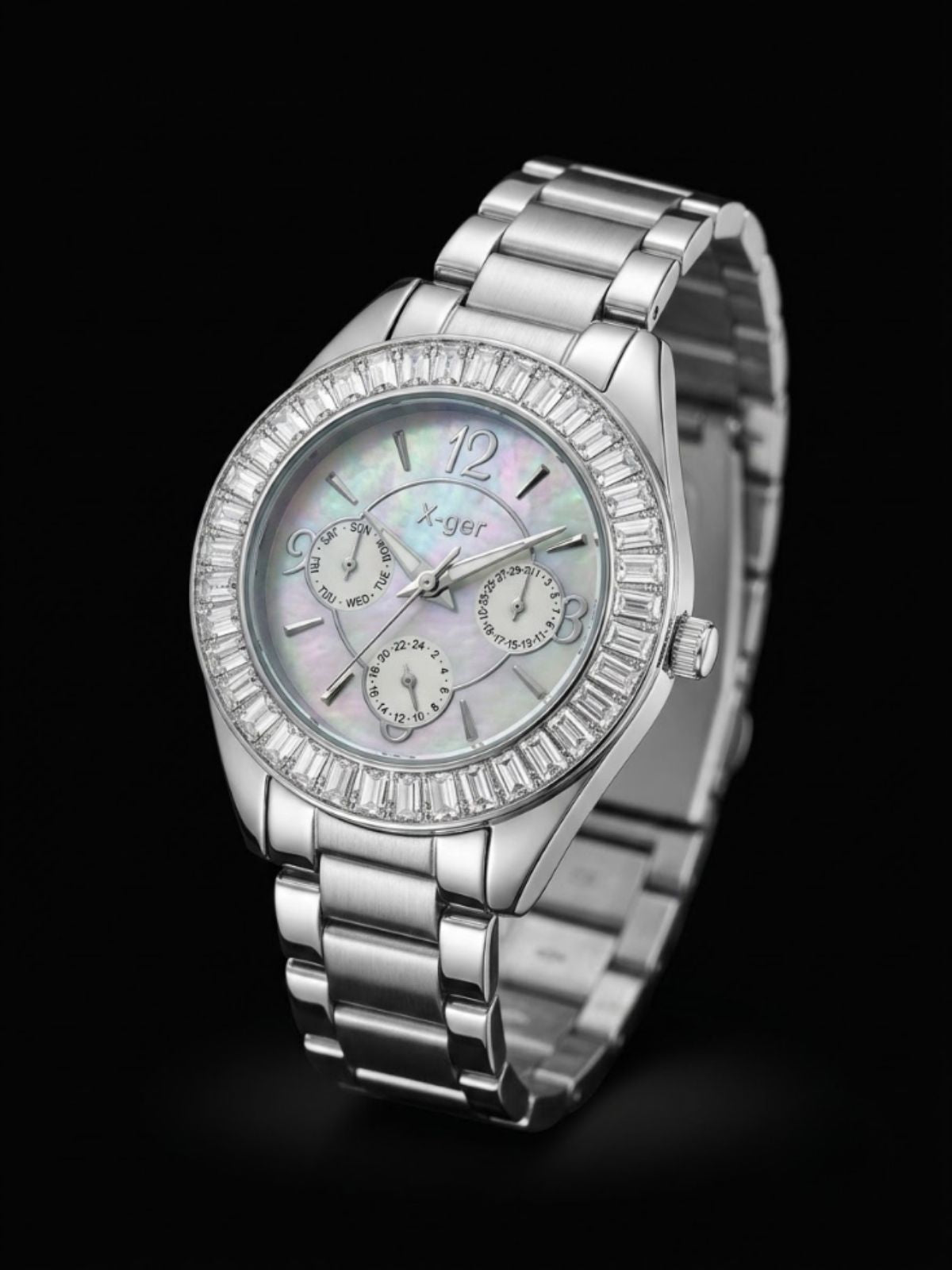 Seraphine Celeste Chronograph Watch