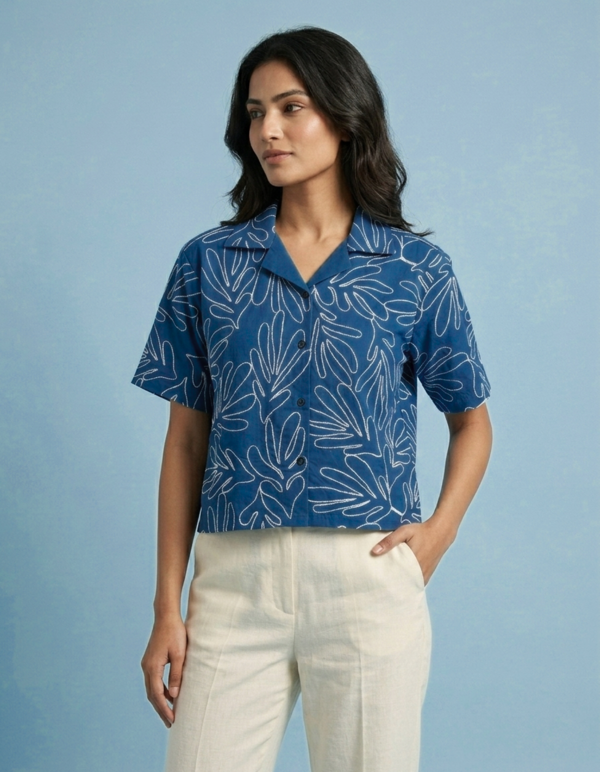 Aranya Cropped Shirt