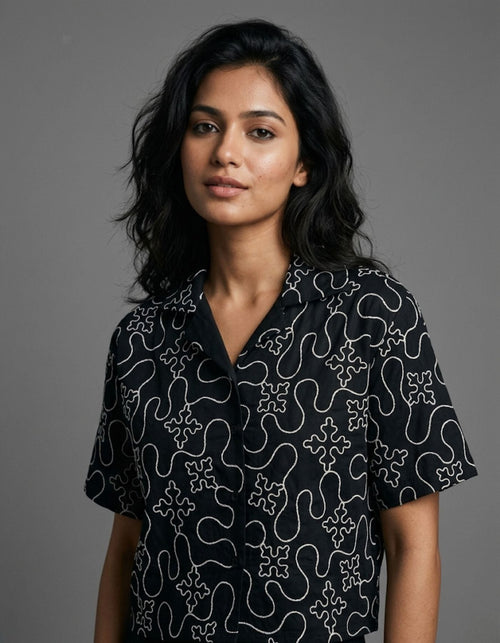 Nighttrail Cropped Shirt