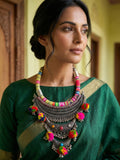 Aavira Tribal Cascade Necklace