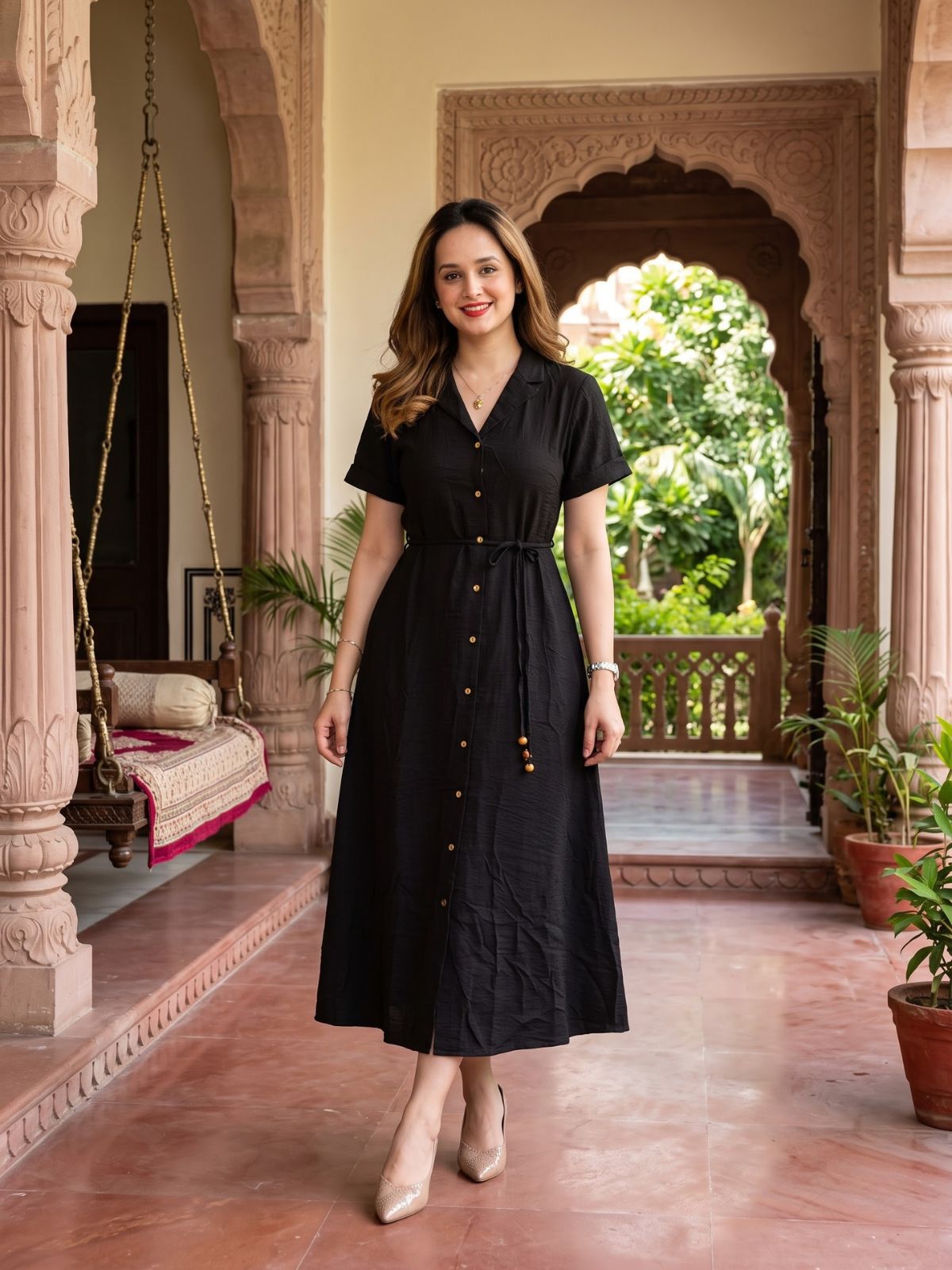 Noire Maxi Dress