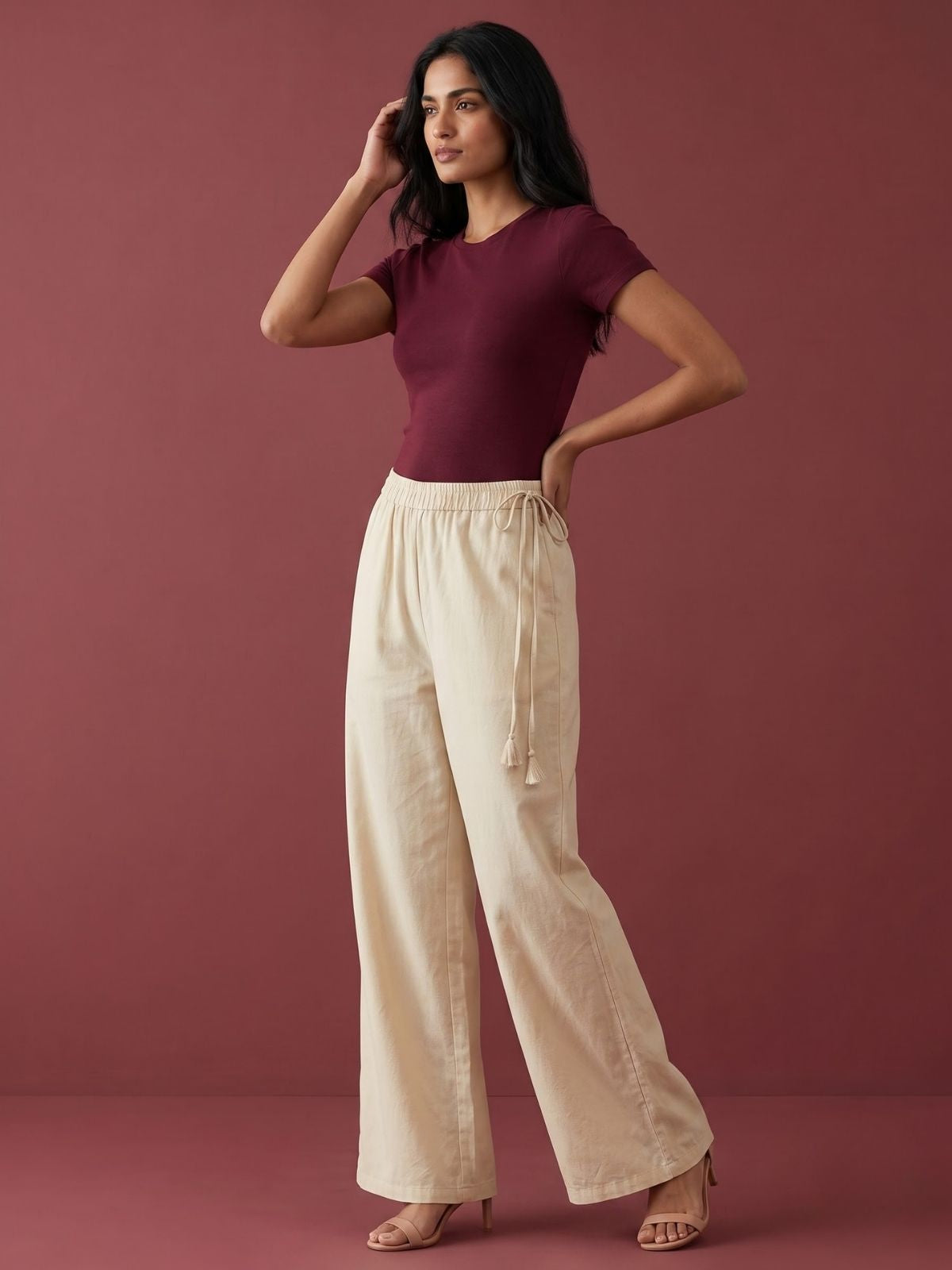 Elara Wide-Leg Trousers