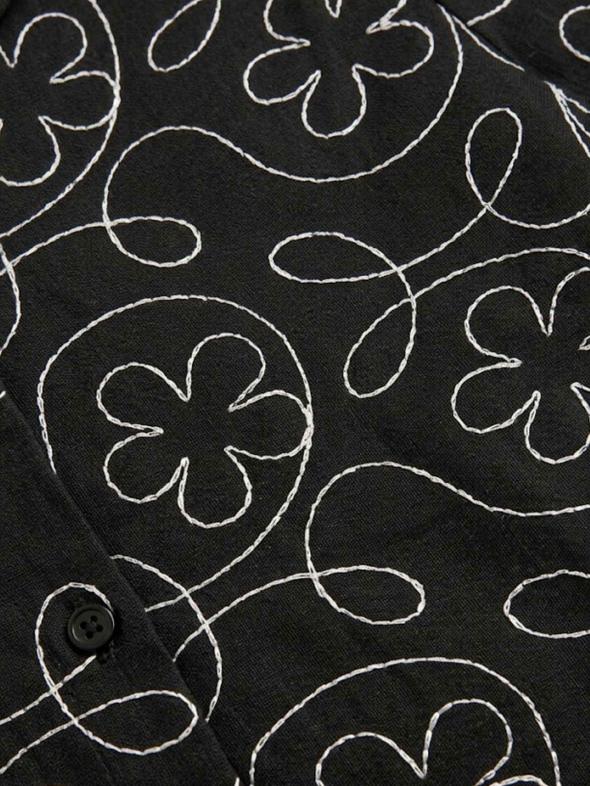 Noir Cropped Shirt