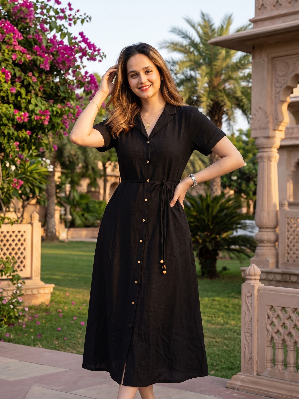 Noire Maxi Dress