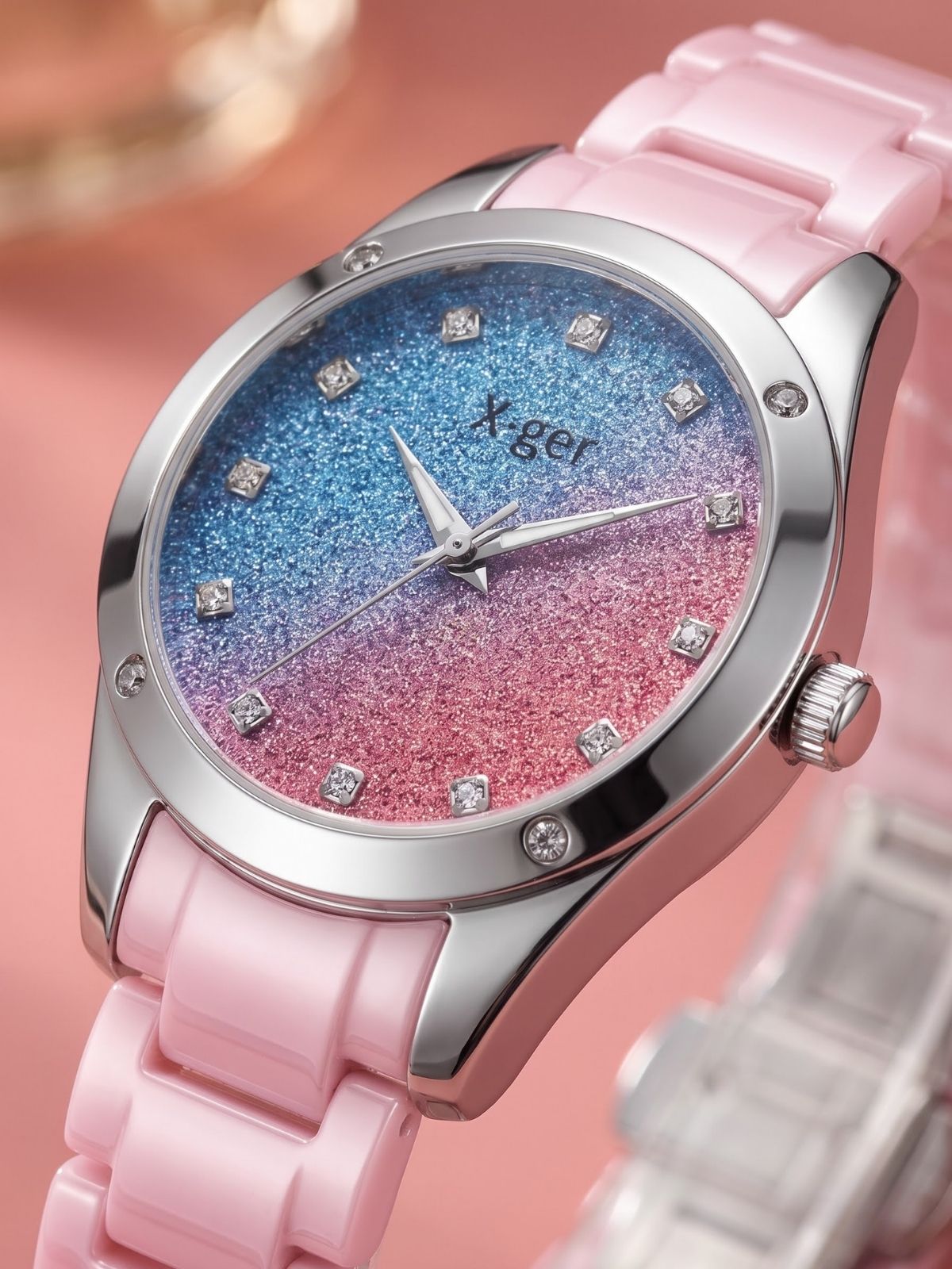Elara Rose Prism Watch
