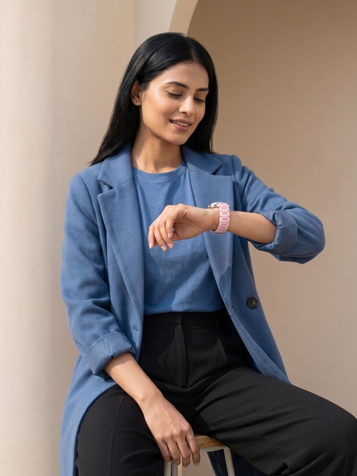 Elara Rose Prism Watch