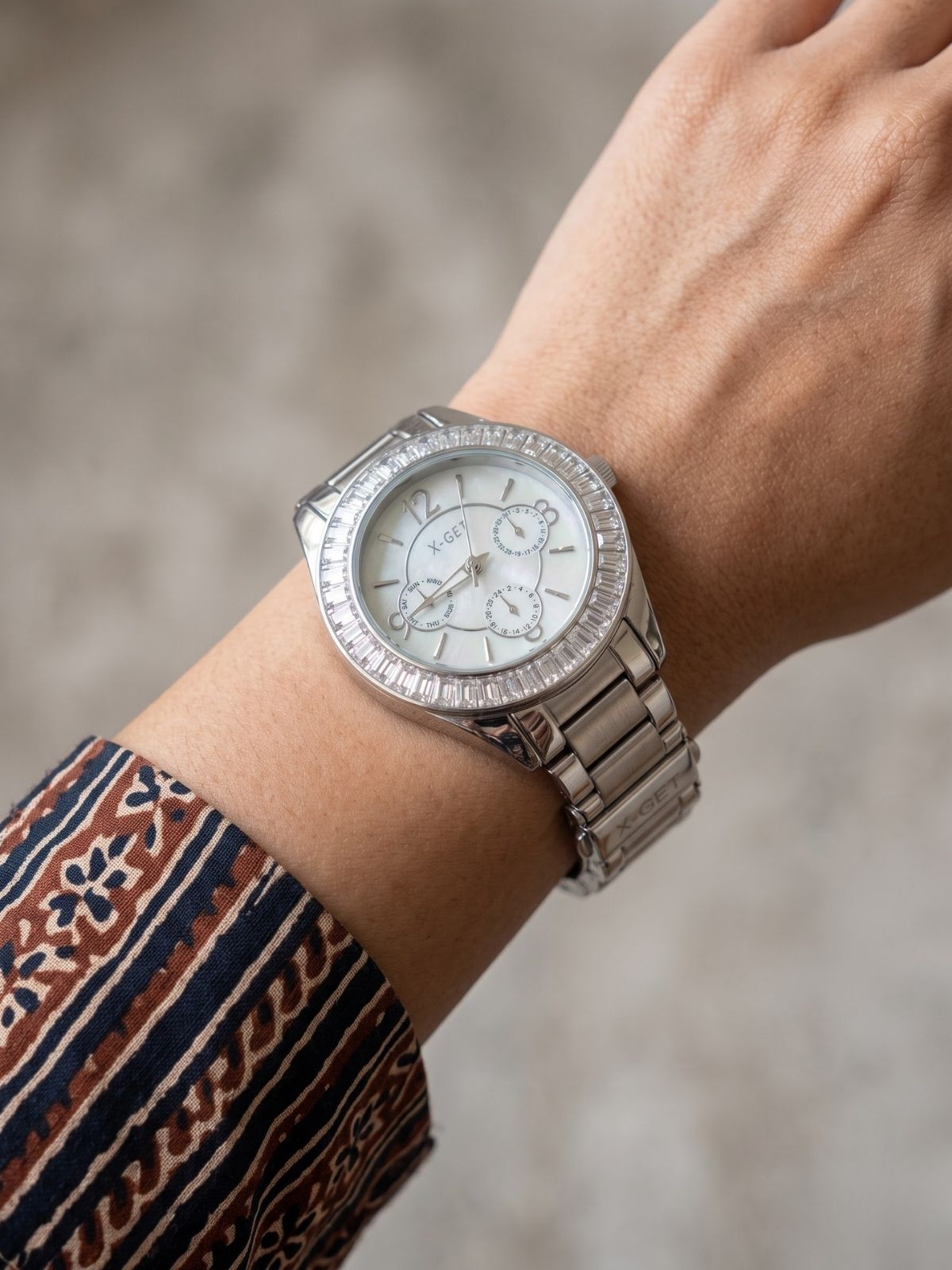 Seraphine Celeste Chronograph Watch