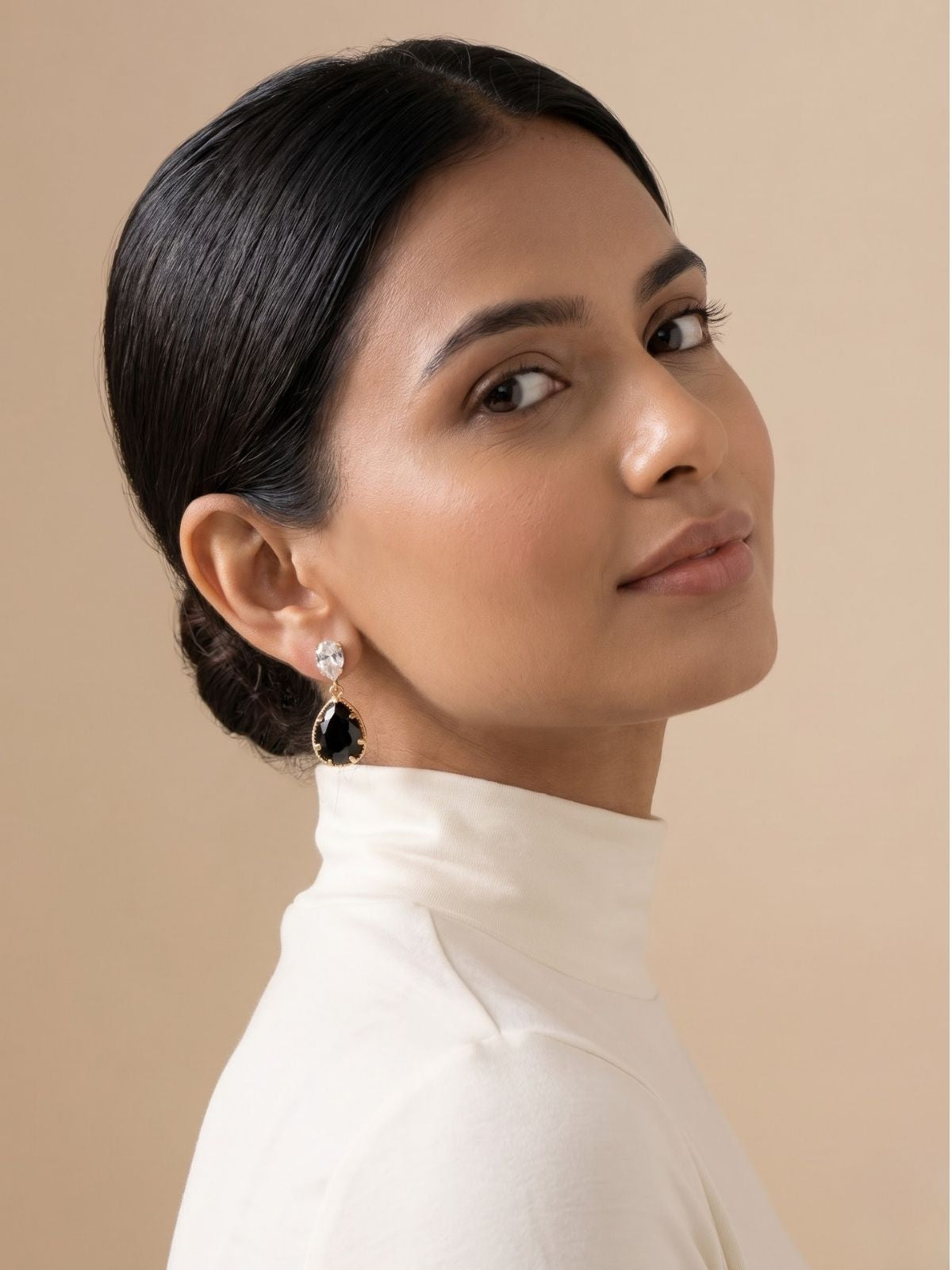 Onyx Drops Earrings