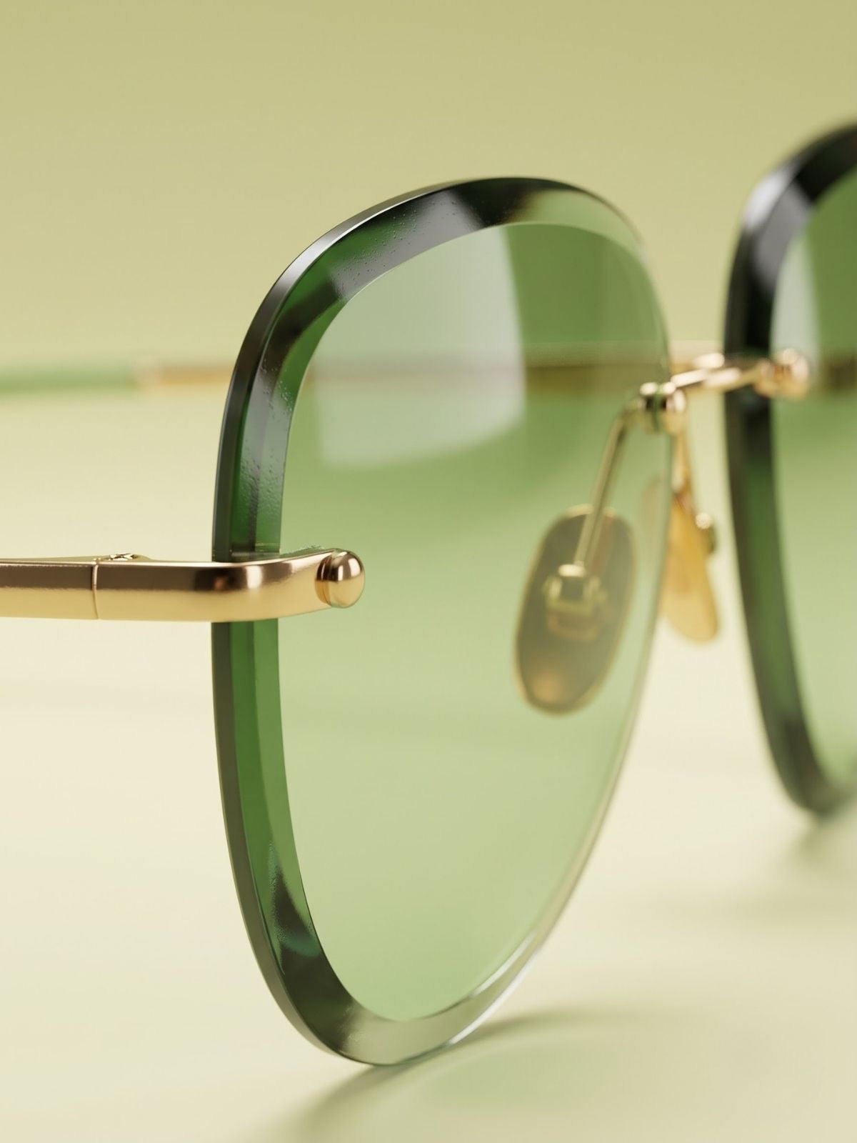 Elara Verde Sunglasses